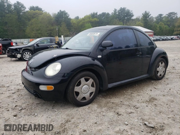 2000 Volkswagen Beetle GLS with VIN 3VWCC21CXYM449877, listed as a Copart auction lot 56603875 with 63,384 mi miles and Clean Title. Bid and sale history available at DreamBid. Image 1.