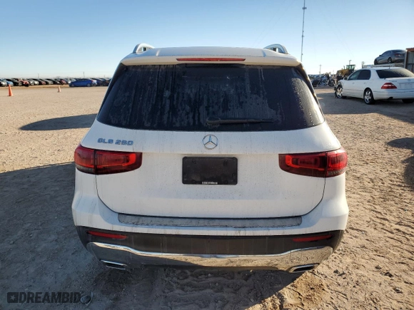 2021 Mercedes-Benz GLB with VIN W1N4M4GB0MW101085, listed as a Copart auction lot 86652074 with 93,919 mi miles and Salvage Title. Bid and sale history available at carsss.com. Image 6.