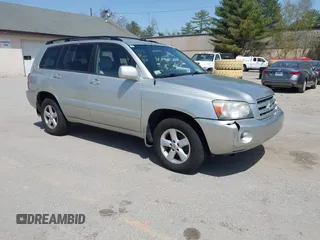 2004 Toyota Highlander with VIN JTEGD21A240088167, listed as a IAAI auction lot 42142444 with 195,846 mi miles and . Bid and sale history available at DreamBid. Image 1.