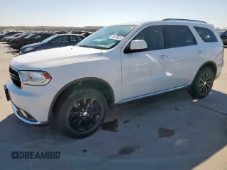 2017 Dodge Durango SXT z VIN 1C4RDJAG3HC824081, wystawiony jako Copart lot #48723325 z przebiegiem 129 372 mil mil oraz Czysty tytuł • Clean title. Historia ofert i sprzedaży dostępna na DreamBid. Obrazek 1.