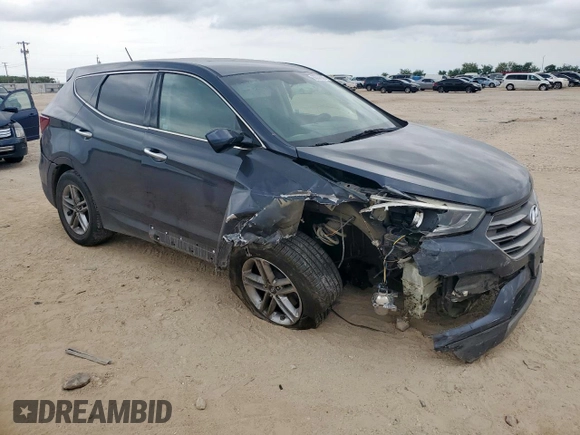 2018 Hyundai Santa Fe 2.4L with VIN 5NMZTDLB4JH062697, listed as a Copart auction lot 60356925 with 131,111 mi miles and Salvage title. Bid and sale history available at DreamBid. Image 4.