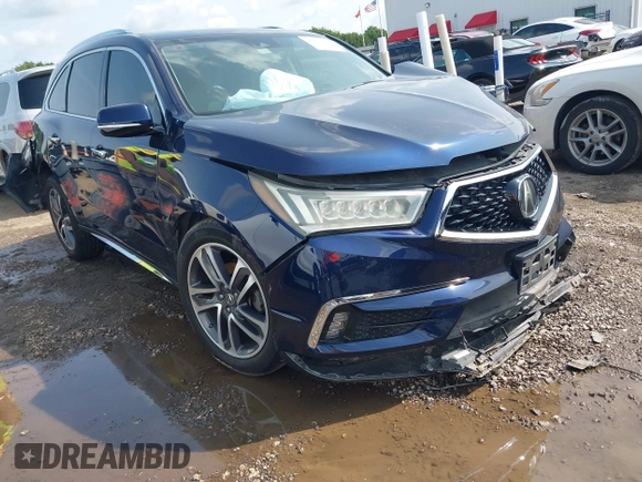 2017 Acura MDX Advance z VIN 5FRYD3H98HB010847, wystawiony jako IAAI lot #42391406 z przebiegiem 93 063 mil mil oraz . Historia ofert i sprzedaży dostępna na DreamBid. Obrazek 1.