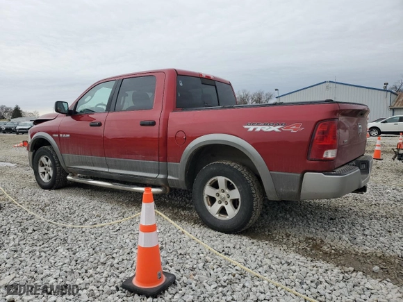 2009 Dodge Ram 1500 Laramie with VIN 1D3HV13T89S816849, listed as a Copart auction lot 43350435 with 153,069 mi miles and Salvage Title. Bid and sale history available at carsss.com. Image 2.