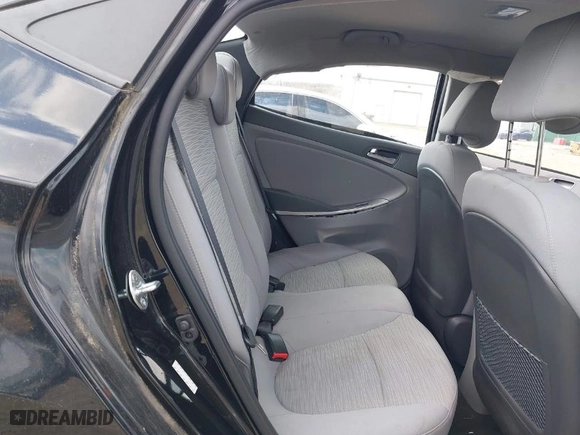 2017 Hyundai Accent SE with VIN KMHCT4AE4HU379719, listed as a IAAI auction lot 41917873 with 49,826 mi miles. Bid and sale history available at carsss.com. Image 8.