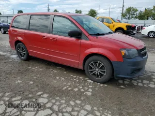 2015 Dodge Grand Caravan American Value with VIN 2C4RDGBG9FR651107, listed as a Copart auction lot 56194015 with 204,403 mi miles and Clean Title. Bid and sale history available at DreamBid. Image 4.