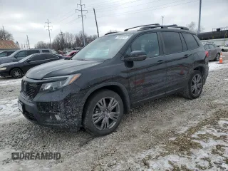 2019 Honda Passport EX-L with VIN 5FNYF7H50KB011921, listed as a Copart auction lot 75935324 with Not Provided miles and Salvage Title. Bid and sale history available at carsss.com. Image 1.