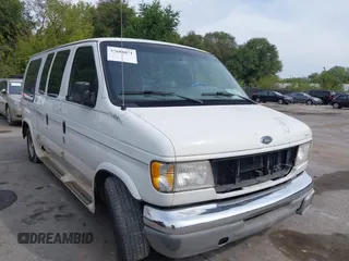1999 Ford Econoline Cargo with VIN 1FDRE14WXXHB72976, listed as a IAAI auction lot 37688871 with 135,319 mi miles. Bid and sale history available at carsss.com. Image 1.