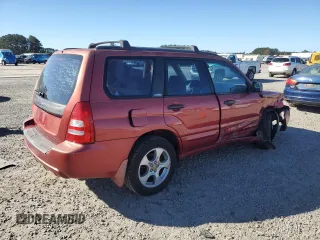 2003 Subaru Forester XS with VIN JF1SG65633H708372, listed as a Copart auction lot 80554034 with 288,772 mi miles and Salvage Title. Bid and sale history available at carsss.com. Image 3.