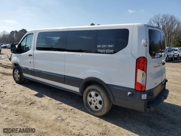 2018 Ford Transit Passenger Wagon XL with VIN 1FBZX2YG4JKA75505, listed as a Copart auction lot 45177795 with 183,203 mi miles and Salvage Title. Bid and sale history available at carsss.com. Image 2.