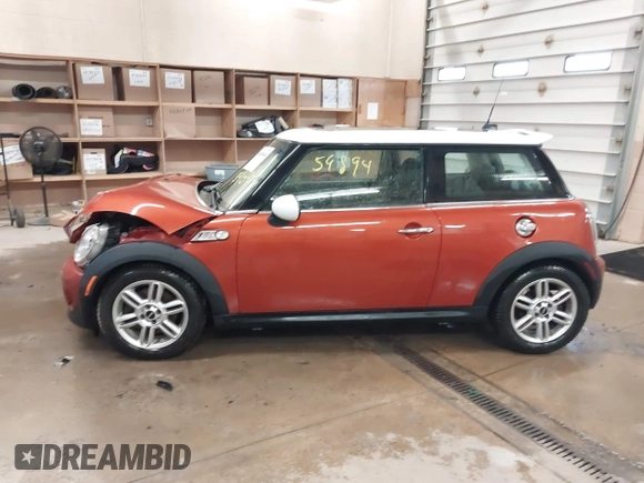 2011 MINI Hardtop S with VIN WMWSV3C52BTY13177, listed as a IAAI auction lot 41859894 with 92,168 mi miles and . Bid and sale history available at DreamBid. Image 15.