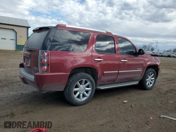2011 GMC Yukon Denali with VIN 1GKS2EEF5BR283897, listed as a Copart auction lot 47045635 with 148,469 mi miles and Salvage Title. Bid and sale history available at carsss.com. Image 3.