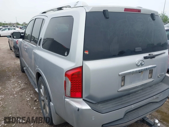 2008 Infiniti QX56 with VIN 5N3AA08D88N908495, listed as a IAAI auction lot 41832061 with Not Provided miles and . Bid and sale history available at carsss.com. Image 3.