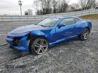 2017 Chevrolet Camaro 1LT with VIN 1G1FA1RS1H0122209, listed as a Copart auction lot 45112265 with 42,581 mi miles and Salvage Title. Bid and sale history available at DreamBid. Image 1.