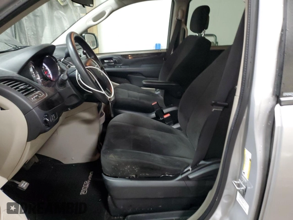 2012 Dodge Grand Caravan SE with VIN 2C4RDGBG5CR312016, listed as a Copart auction lot 52887255 with 96,355 mi miles and Salvage Title. Bid and sale history available at DreamBid. Image 7.