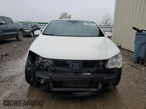 2007 Volkswagen Eos 2.0T with VIN WVWFA71F57V052000, listed as a Copart auction lot 87598495 with 128,610 mi miles and Salvage Title. Bid and sale history available at DreamBid. Image 5.