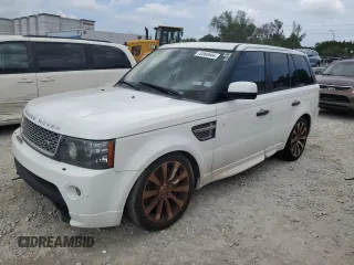 2011 Land Rover Range Rover Sport SC with VIN SALSP2E40BA268760, listed as a Copart auction lot 72263644 with 118,204 mi miles and Salvage Title. Bid and sale history available at carsss.com. Image 1.