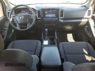 2022 Nissan Frontier SV with VIN 1N6ED1EJ9NN651877, listed as a Copart auction lot 49877255 with 46,879 mi miles and Salvage Title. Bid and sale history available at DreamBid. Image 8.