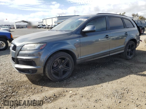 2015 Audi Q7 3.0L TDI Prestige with VIN WA1WMAFE8FD007796, listed as a Copart auction lot 46927935 with 101,847 mi miles and Salvage Title. Bid and sale history available at carsss.com. Image 1.