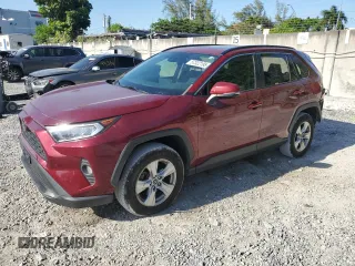 2019 Toyota RAV4 XLE with VIN JTMW1RFV6KD029433, listed as a Copart auction lot 57322195 with 110,721 mi miles and Salvage title. Bid and sale history available at DreamBid. Image 1.