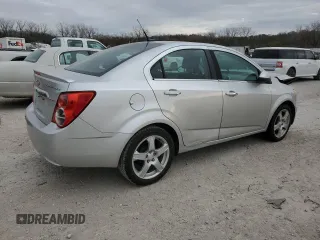 2014 Chevrolet Sonic LTZ with VIN 1G1JE5SB3E4177152, listed as a Copart auction lot 82578444 with 0 mi miles and Salvage Title. Bid and sale history available at carsss.com. Image 3.
