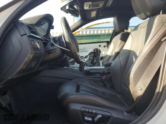 2017 BMW 4 Series 430i with VIN WBA4F7C31HG789614, listed as a Copart auction lot 61854075 with 85,153 mi miles and Salvage title. Bid and sale history available at DreamBid. Image 7.