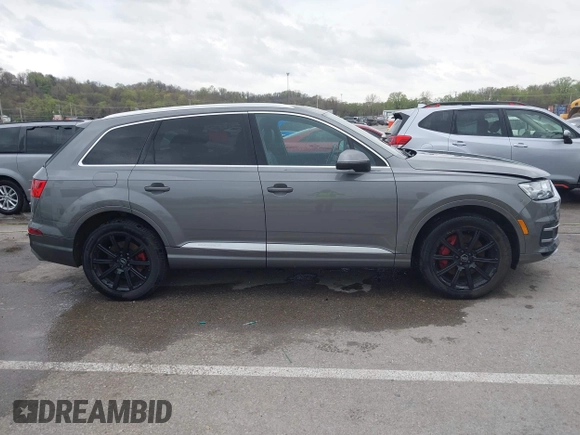 2017 Audi Q7 Premium Plus with VIN WA1LAAF70HD004911, listed as a IAAI auction lot 41910833 with 120,506 mi miles and . Bid and sale history available at DreamBid. Image 13.