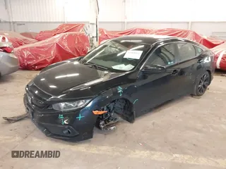 2019 Honda Civic Sport with VIN 19XFC2F89KE206213, listed as a IAAI auction lot 41804863 with 76,052 mi miles and . Bid and sale history available at DreamBid. Image 2.
