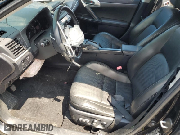 2012 Lexus CT 200h with VIN JTHKD5BH9C2067295, listed as a Copart auction lot 63243835 with 190,622 mi miles and Salvage title. Bid and sale history available at DreamBid. Image 7.