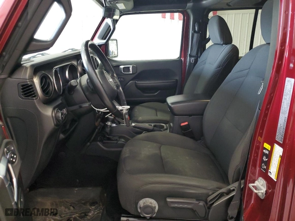 2021 Jeep Wrangler Unlimited Willys with VIN 1C4HJXDGXMW621782, listed as a Copart auction lot 49469275 with 60,388 mi miles and Clean Title. Bid and sale history available at carsss.com. Image 7.