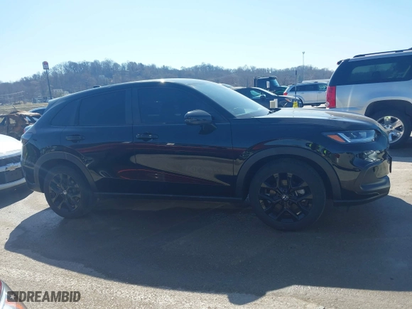 2023 Honda HR-V Sport with VIN 3CZRZ2H58PM717238, listed as a IAAI auction lot 41742488 with 28,108 mi miles. Bid and sale history available at carsss.com. Image 13.