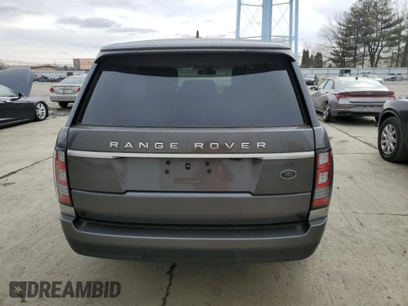 2016 Land Rover Range Rover with VIN SALGR2PF3GA319898, listed as a Copart auction lot 46258185 with 91,912 mi miles and Clean Title. Bid and sale history available at carsss.com. Image 6.
