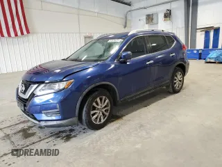 2017 Nissan Rogue SV with VIN KNMAT2MT6HP569207, listed as a Copart auction lot 49787945 with 148,942 mi miles and Clean title. Bid and sale history available at DreamBid. Image 1.