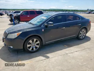 2013 Buick LaCrosse Premium 2 with VIN 1G4GH5E3XDF201345, listed as a Copart auction lot 54395375 with 111,856 mi miles and Salvage title. Bid and sale history available at DreamBid. Image 1.