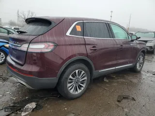 2022 Lincoln Nautilus Standard with VIN 2LMPJ8J98NBL13097, listed as a Copart auction lot 43026675 with 0 mi miles and Non Repairable. Bid and sale history available at carsss.com. Image 3.