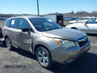2015 Subaru Forester 2.5i with VIN JF2SJABC7FH438433, listed as a IAAI auction lot 41826011 with 115,657 mi miles. Bid and sale history available at carsss.com. Image 1.