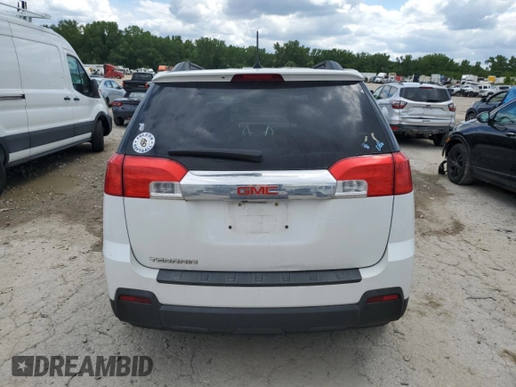 2014 GMC Terrain SLE with VIN 2GKALREK9E6347405, listed as a Copart auction lot 56451285 with 204,069 mi miles and Salvage title. Bid and sale history available at DreamBid. Image 6.