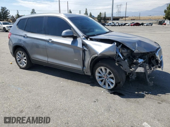 2017 BMW X3 sDrive28i with VIN 5UXWZ7C32H0X39802, listed as a Copart auction lot 51537545 with 135,379 mi miles and Salvage Title. Bid and sale history available at carsss.com. Image 4.