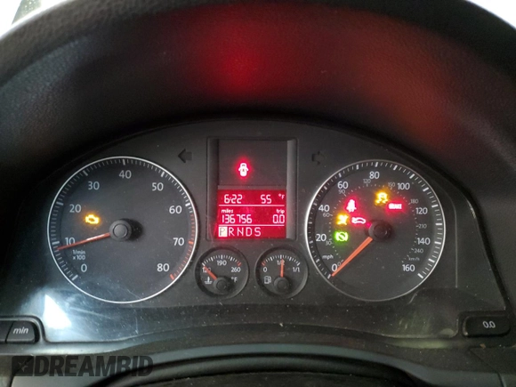 2009 Volkswagen Jetta с VIN 3VWKZ71K39M277112, выставлен на аукционе Copart как лот 87262124 с пробегом 136 756 миль миль и Списание • Salvage title. История ставок и продаж доступна на DreamBid. Изображение 9.