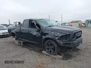 2021 Ram 1500 Warlock with VIN 1C6RR7GG0MS537221, listed as a IAAI auction lot 40562464 with 59,061 mi miles and . Bid and sale history available at DreamBid. Image 1.