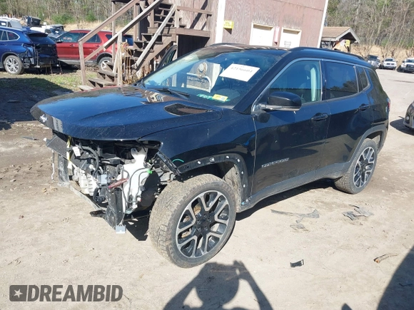 2018 Jeep Compass Limited z VIN 3C4NJDCB6JT481514, wystawiony jako IAAI lot #42156604 z przebiegiem 44 488 mil mil oraz . Historia ofert i sprzedaży dostępna na DreamBid. Obrazek 18.