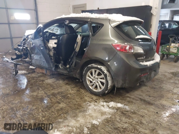 2012 Mazda 3 i Grand Touring with VIN JM1BL1M70C1675455, listed as a IAAI auction lot 41380445 with 70,941 mi miles and . Bid and sale history available at DreamBid. Image 3.