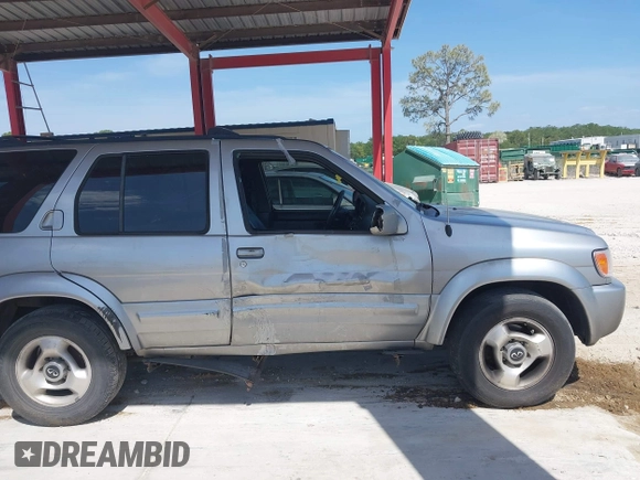 2000 Infiniti QX4 with VIN JNRAR07Y4YW086878, listed as a IAAI auction lot 42092898 with 191,974 mi miles and . Bid and sale history available at DreamBid. Image 6.