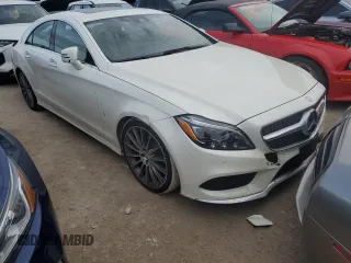 2016 Mercedes-Benz CLS with VIN WDDLJ6FB9GA181423, listed as a Copart auction lot 76265554 with 0 mi miles and Salvage Title. Bid and sale history available at carsss.com. Image 4.