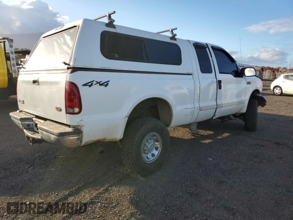 2003 Ford Super Duty F-250 XL with VIN 1FTNX21L83EB37779, listed as a Copart auction lot 77220014 with 160,011 mi miles and Salvage Title. Bid and sale history available at carsss.com. Image 3.