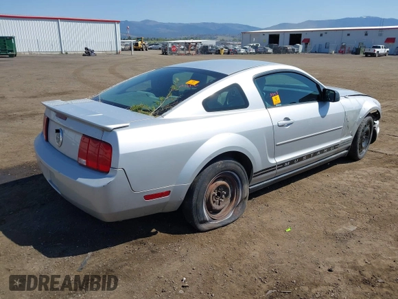 2008 Ford Mustang Deluxe with VIN 1ZVHT80N785208831, listed as a IAAI auction lot 42181679 with Not Provided miles. Bid and sale history available at carsss.com. Image 8.