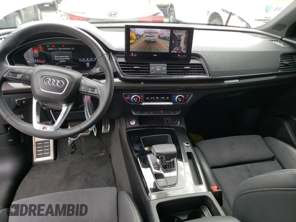 2021 Audi SQ5 Premium Plus with VIN WA1B4AFY5M2040854, listed as a Copart auction lot 45117073 with 42,940 mi miles. Bid and sale history available at carsss.com. Image 8.