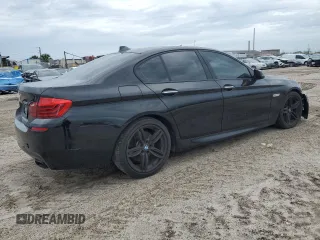2016 BMW 5 Series 550i with VIN WBAKN9C50GD962143, listed as a Copart auction lot 59698315 with 108,016 mi miles and Clean title. Bid and sale history available at DreamBid. Image 3.