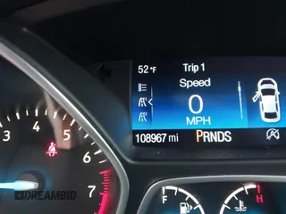 2017 Ford Escape Titanium with VIN 1FMCU9J99HUB75687, listed as a IAAI auction lot 41180789 with 108,967 mi miles. Bid and sale history available at carsss.com. Image 16.