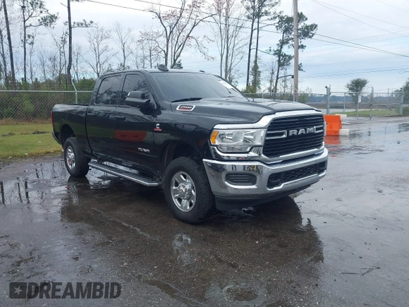 2021 Ram 2500 Big Horn with VIN 3C6UR5DL6MG628209, listed as a IAAI auction lot 41660451 with 59,108 mi miles. Bid and sale history available at carsss.com. Image 1.
