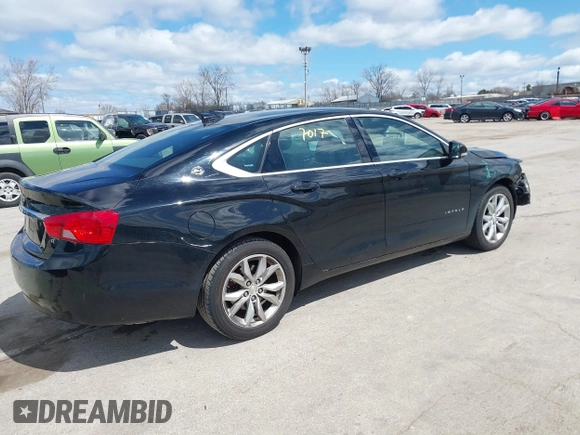 2017 Chevrolet Impala LT with VIN 2G1105S37H9147998, listed as a IAAI auction lot 42007017 with 188,006 mi miles and . Bid and sale history available at DreamBid. Image 4.